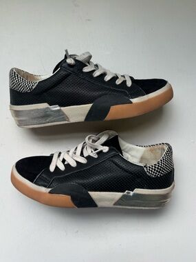 Dolce Vita Perforated Leather Sneakers